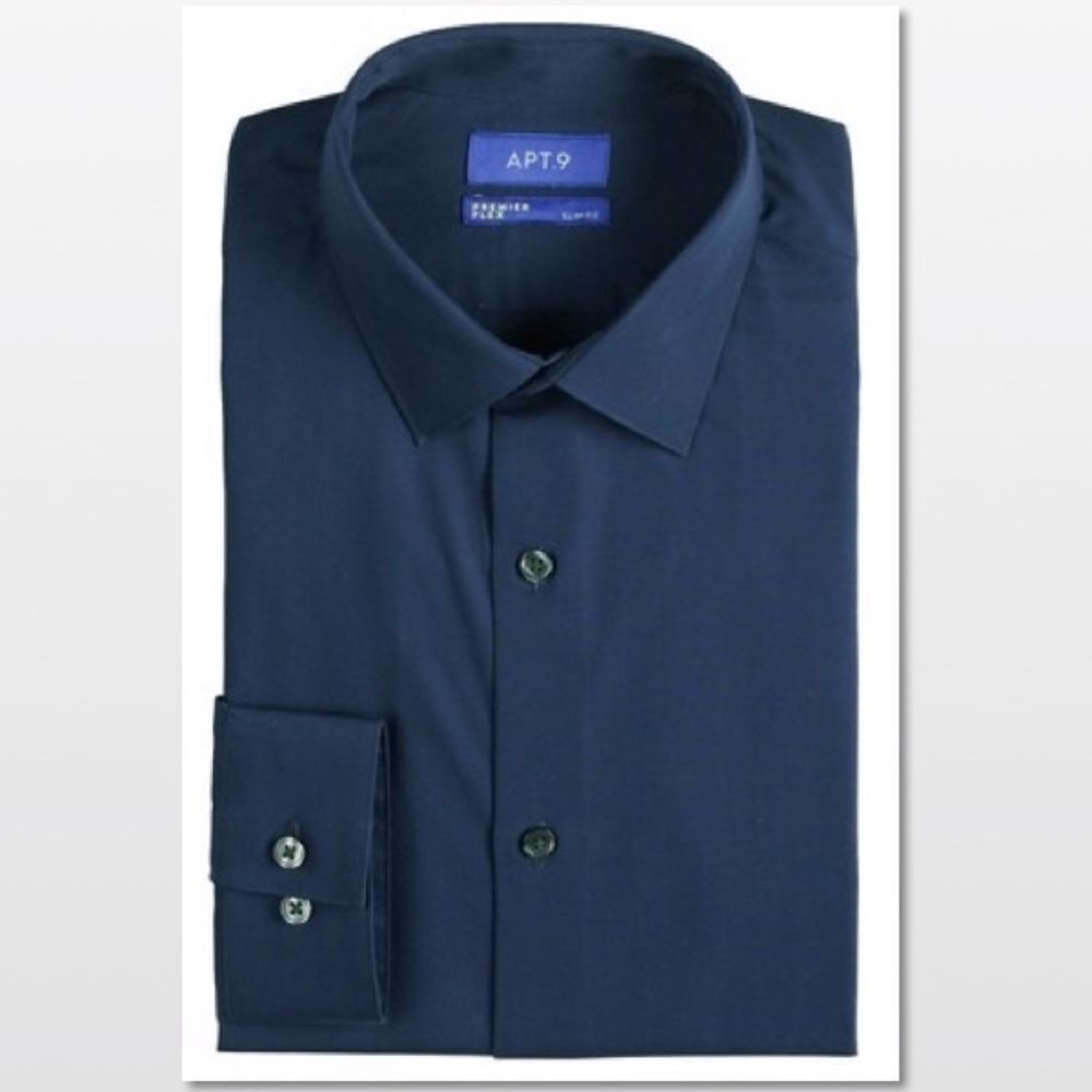 New Men Blue Flex Top - Picture 3 of 7